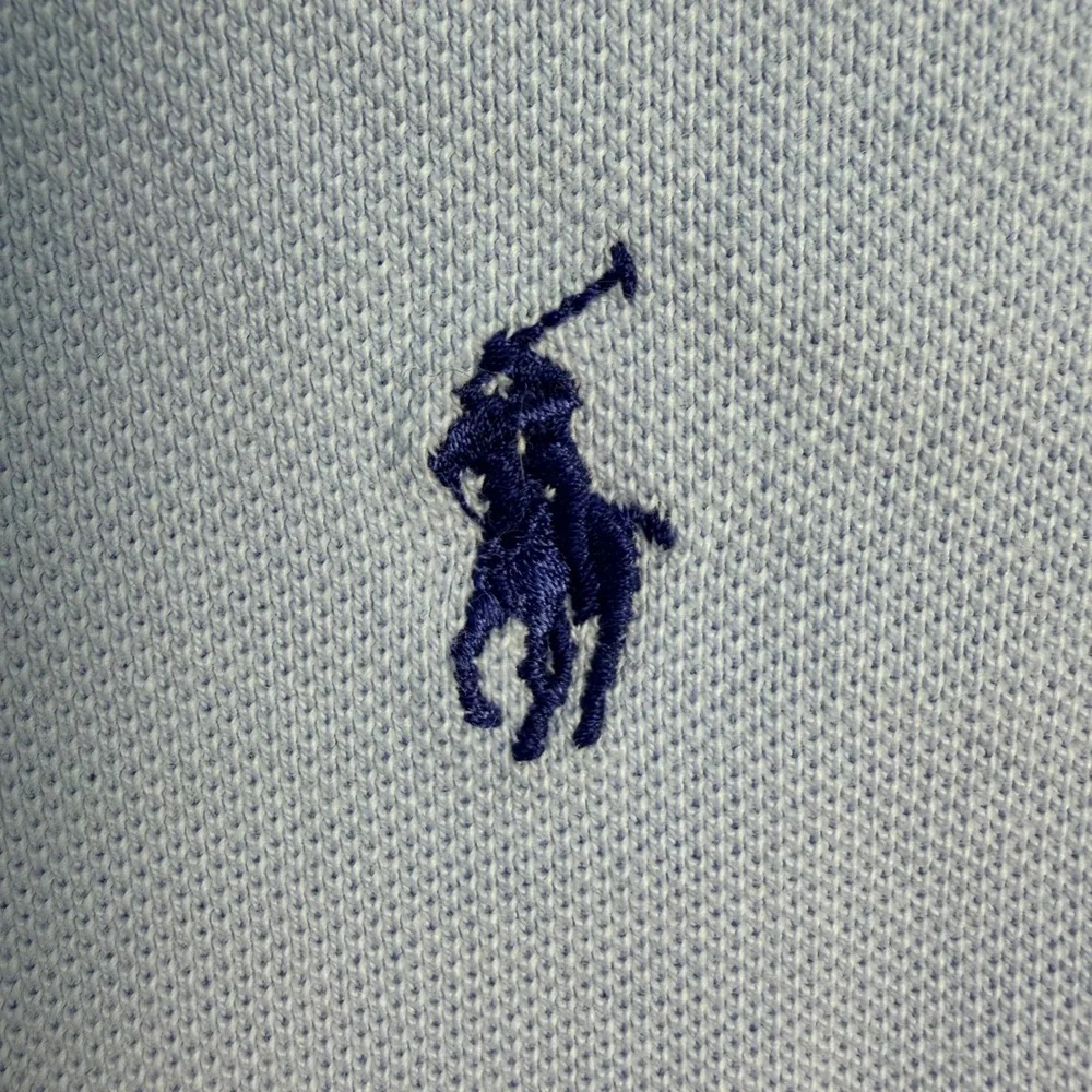 Polo Ralph Lauren Polo Shirt Mens M Light Blue Cotton Classic Golf Pony Preppy
